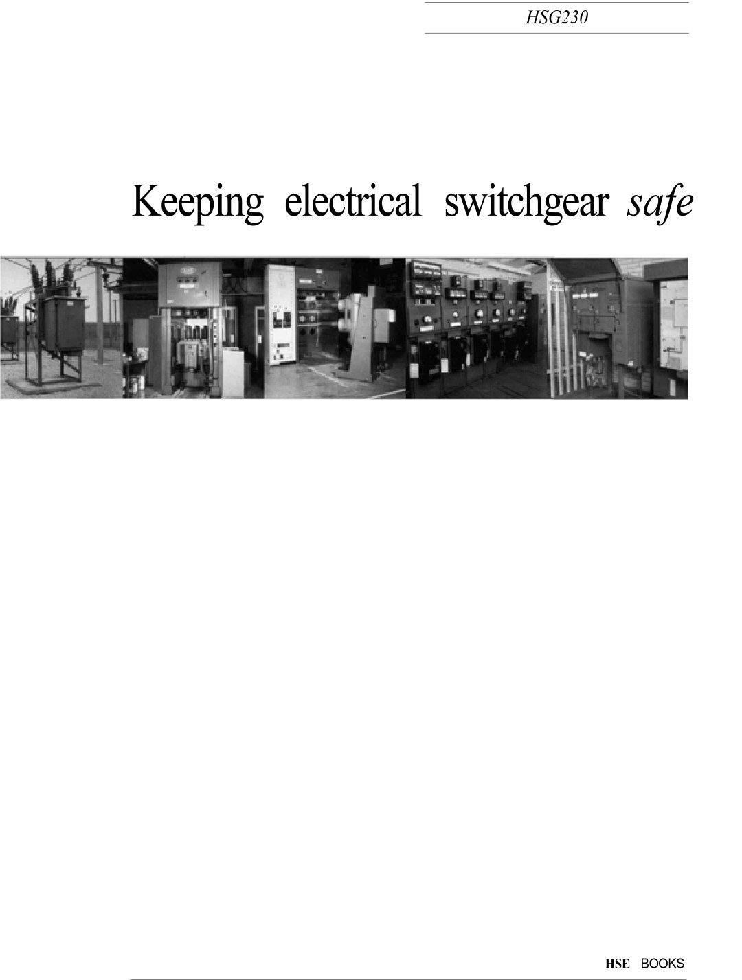 Switchgear Health & Safety